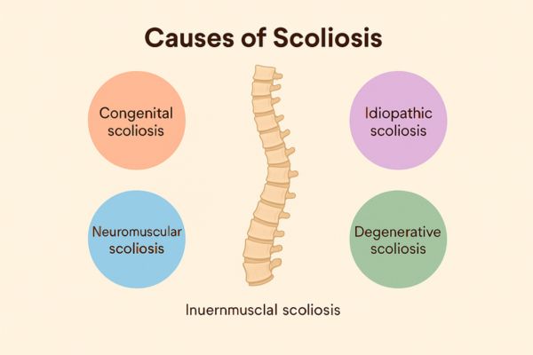 Causes of Scoliosis Treatment in Mumbai by Dr. Vishal Kundnani