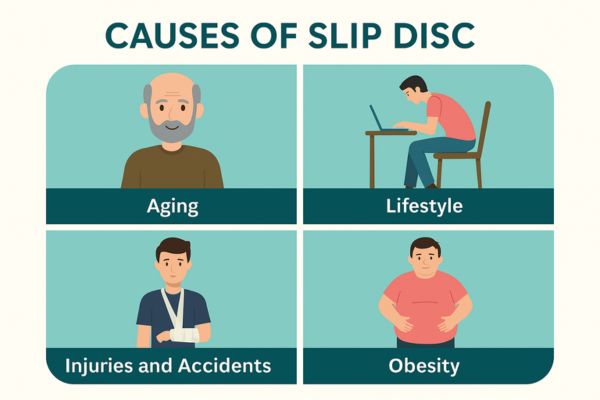 Causes of Slip Disc treated by Dr. Vishal Kundnani in Mumbai