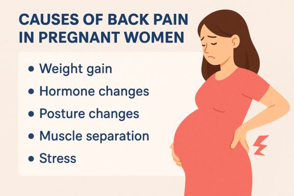 Causes of Back Pain during pregnancy treated by Dr. Vishal Kundnani in Mumbai