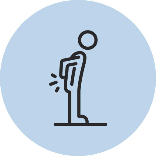 Acute Low Back Pain Treatment Icon