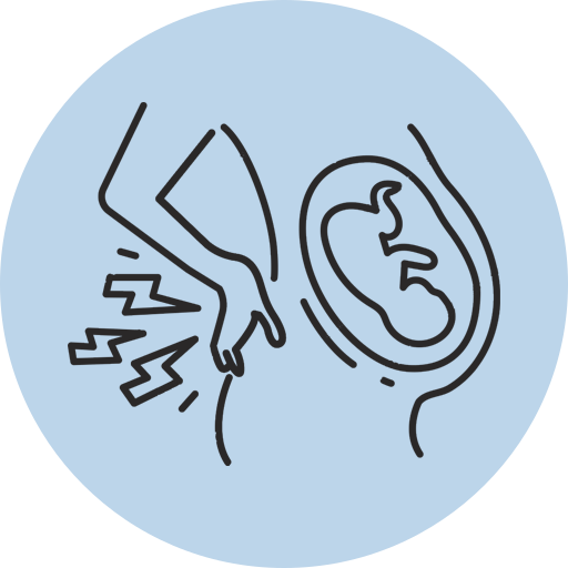 Back Pain in Pregnancy Treatment Icon